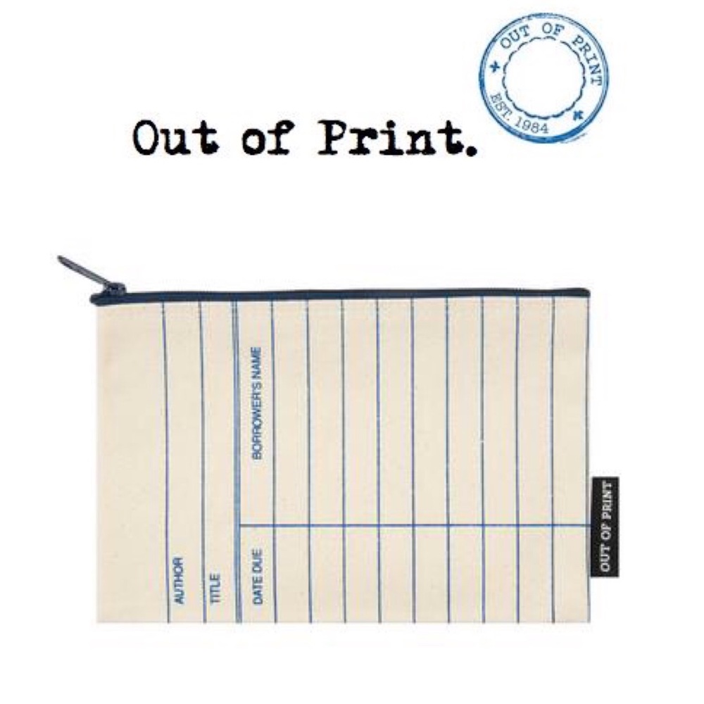 Out of Print: Library Card